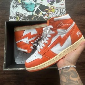 Air Kool Kiy Orange/White